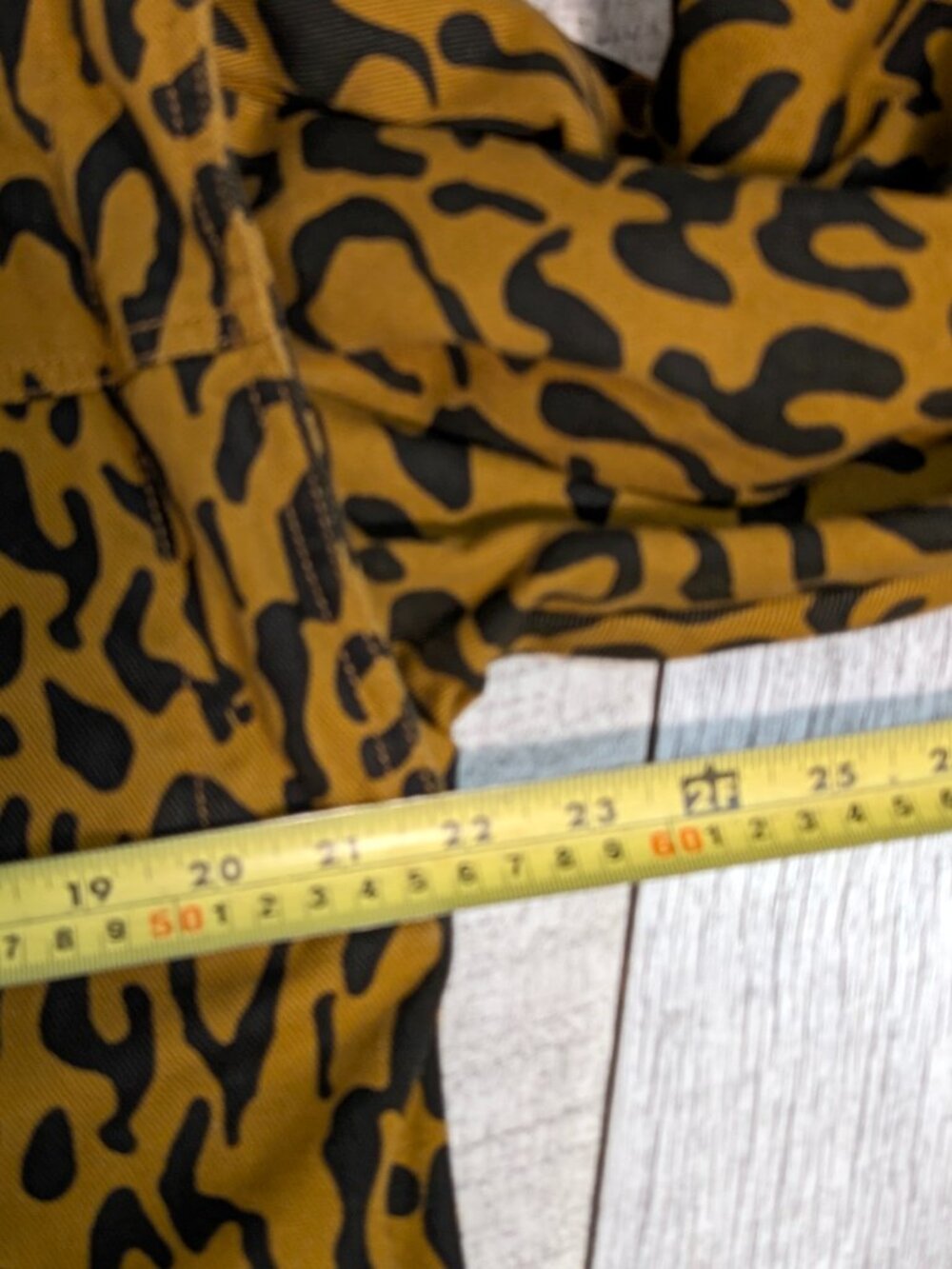 Future Collective Brown Leopard Utility Denim Shirt Dress 10 Safari Streetwear - Picture 14 of 16